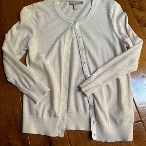 Cream cardigan